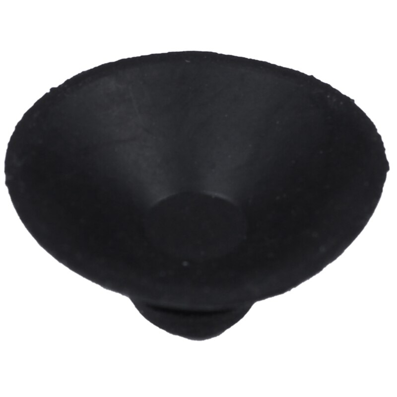 FashionSoft Plastic Aquarium Suction Cup Clip 28mm Diameter 8 Pcs Black
