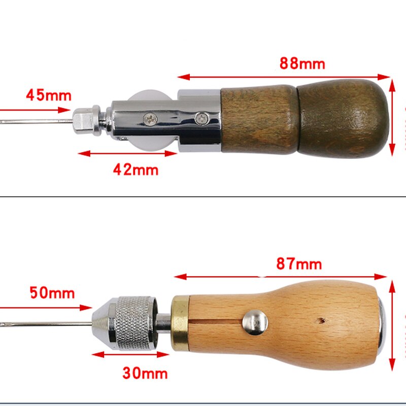 DIY Leather craft sewing machine diy sewing kits Leather Craft Stitching Hand Sewing Tool Set for beginner Shoemaker Tools