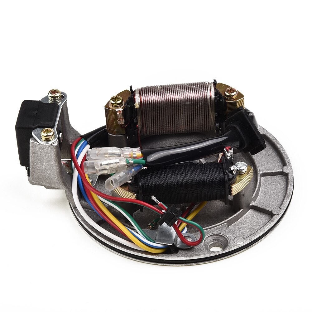 Para pit bike 90cc 110cc 125cc magneto bobinas estator da motocicleta peça de reposição