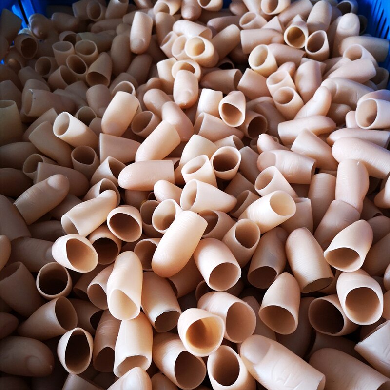 1PC Magic Duim Schede Simulatie Vinger Schede Zachte Kunstmatige Vinger PVC Materiaal Accessoires Magic Props