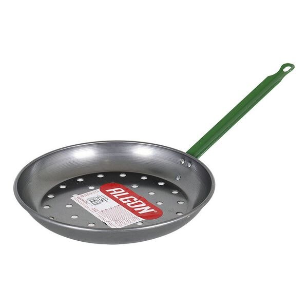 Poêle à Châtaignes En Métal - 70 Cm - Spéciale Grill - Fabriquée En Espagne