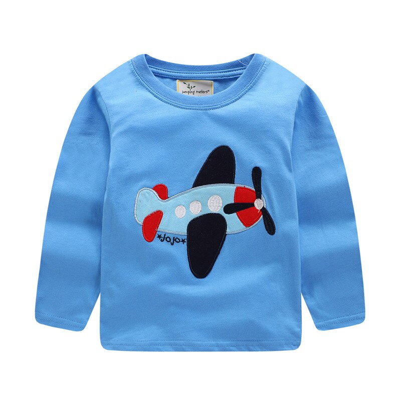 T-shirt manches longues garçon | Vêtements en coton, à rayures, pour enfants