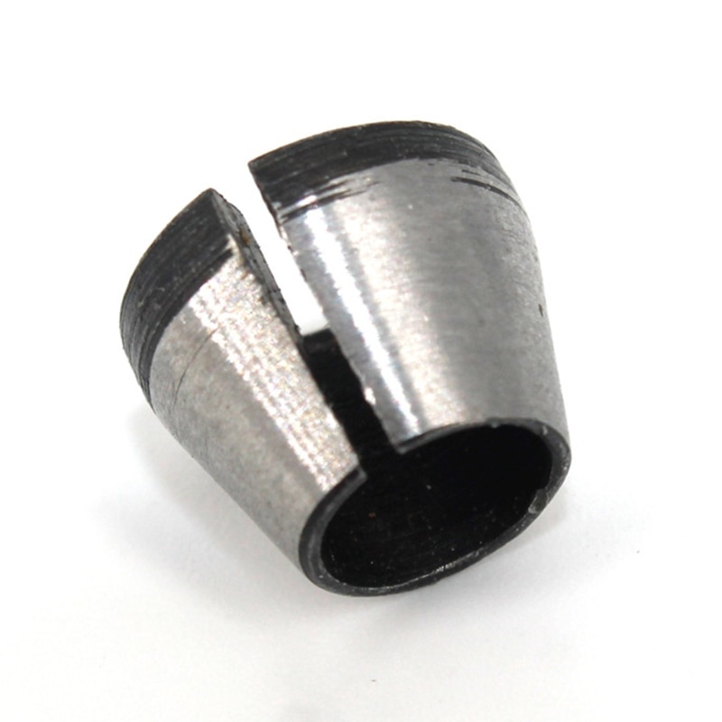 6mm 6.35mm 8mm Collet Chuck Adapter With Nut Engraving Trimming Machine Electric Router High Precision Bit