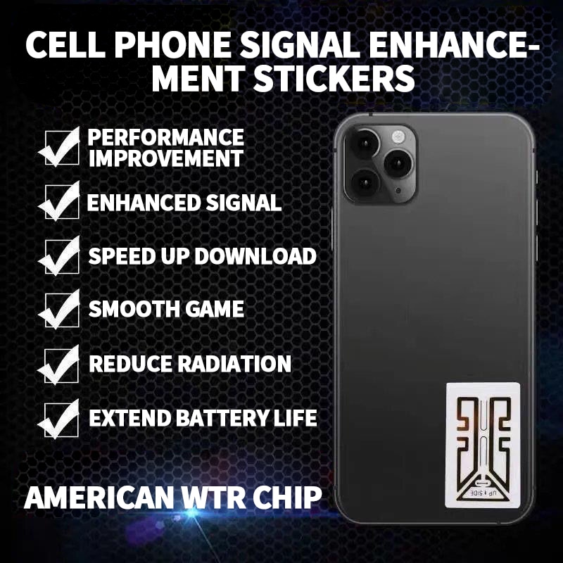 Cell Phone Signal Boosters Mobile antenna amplifier For SP-5 Cell Phone Booster Stickers Radiation Protection Sticker