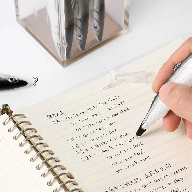 1pcs Novelty 0.5mm Gel Pen Cute Ocean Fish Ballpoint Pen For Writing Office School Supplies Stationery Kawaii Pens