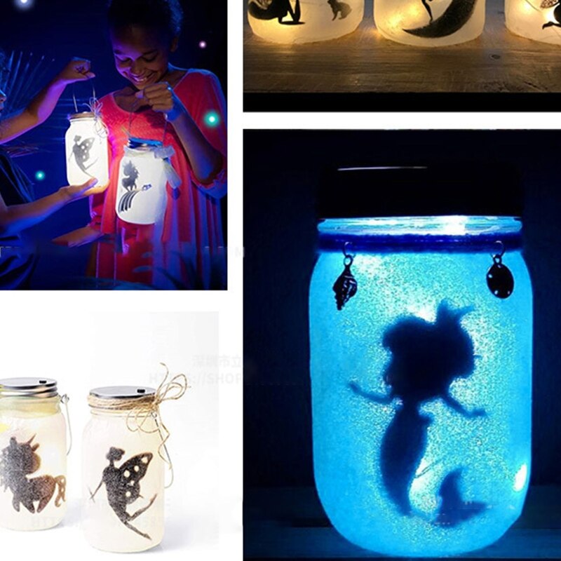 Girl Elf Craft Kit-Fun DIY Art and Craft Project for Kids-Make Your Own Elf in a Jar-Great for Art Deco Projects