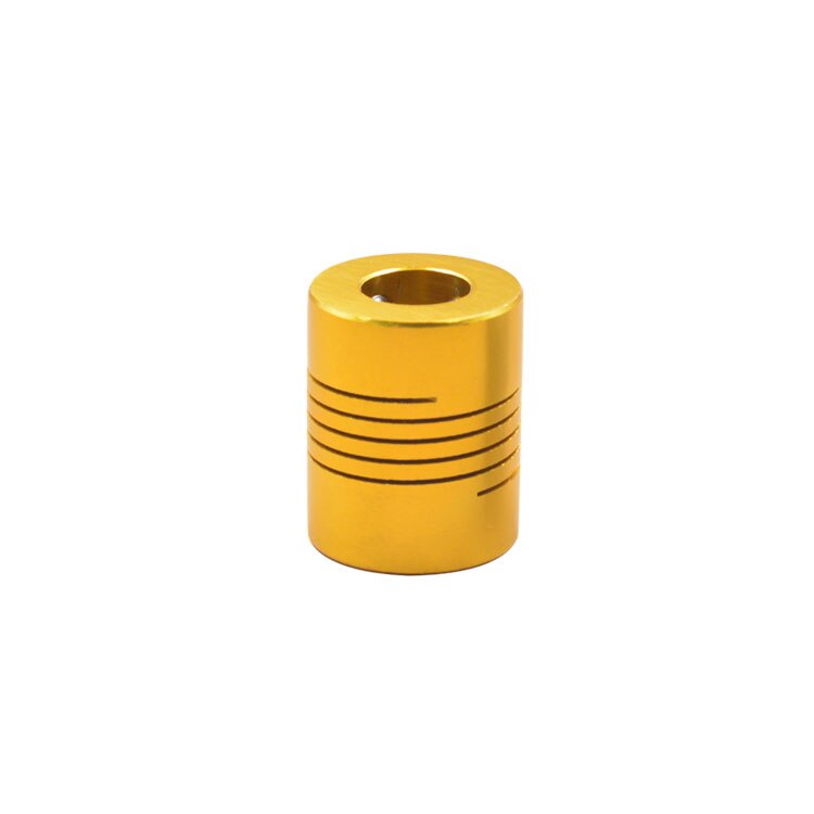 3d skrivare z-axel kulskruvkoppling guld diameter 20mm längd 25mm flexibel koppling stegmotorkoppling för linjär axel