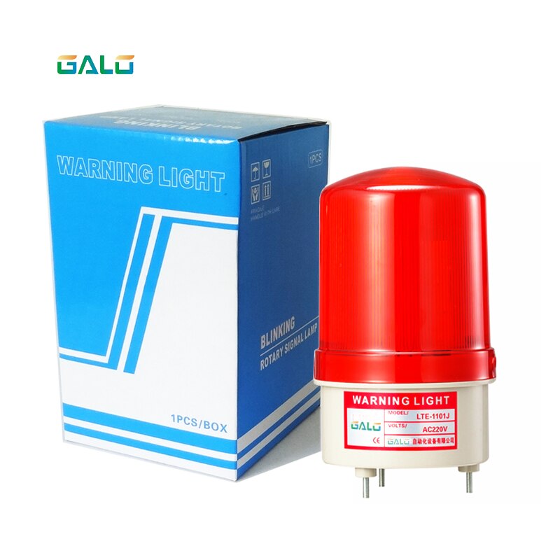24V 12V 220V 110V RED Warning light LED lamp beacon for gsm alarm system