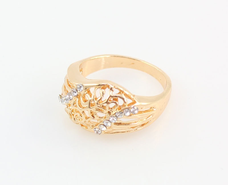 Edlen Schmuck Sets Für Frauen Gold Farbe Aussage Halskette Ohrringe Armband Ringe Set Afrikanische Perlen Party Hochzeit Zubehör
