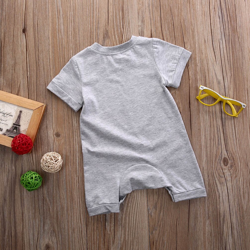 Cute Animal Baby Infant Boys Girls Short Sleeve Romper Summer Cotton Jumpsuit utfits 0-24M