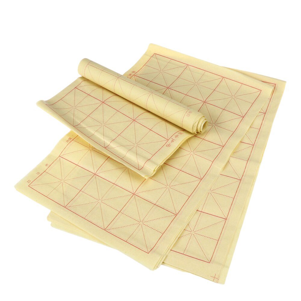 35-39 Sheets 15-Grid Chinese Calligraphy Paper for Practice Writting (Random Color)