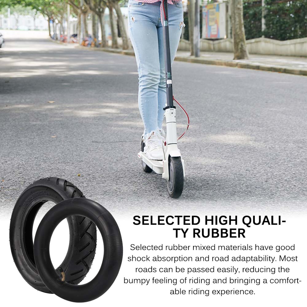 Krasbestendig Slijtage Verdikte Buis Elektrische Scooter Tire Anti-Shock Rubberen Trillingsdempers Voor Xiaomi M365 Scooter Accessor