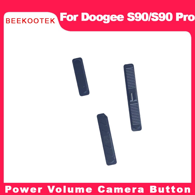 BEEKOOTEK Neue Original Für Doogee S90 power on/off + volume taste Taste oben/unten Kamera taste Schlüssel für Doogee S90 Pro/S90C Telefon