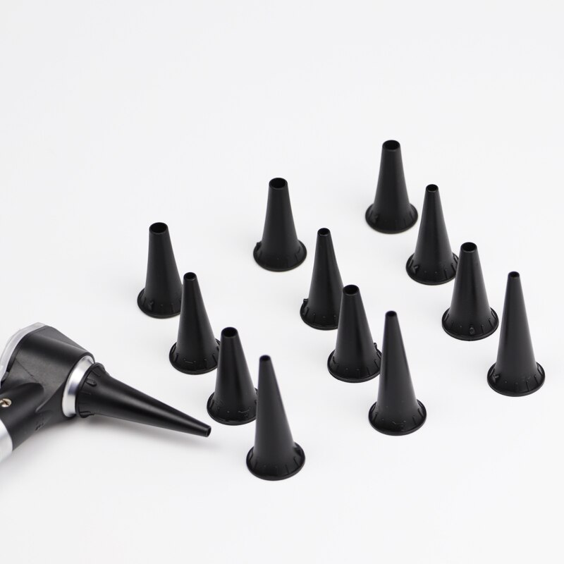 2.4/3/4/5 Mm Medische Herbruikbare Volwassen Kind Non Disposabe Speculum Otoscoop Tip Accessoire Set Nozzle specula Kegels Vervanging