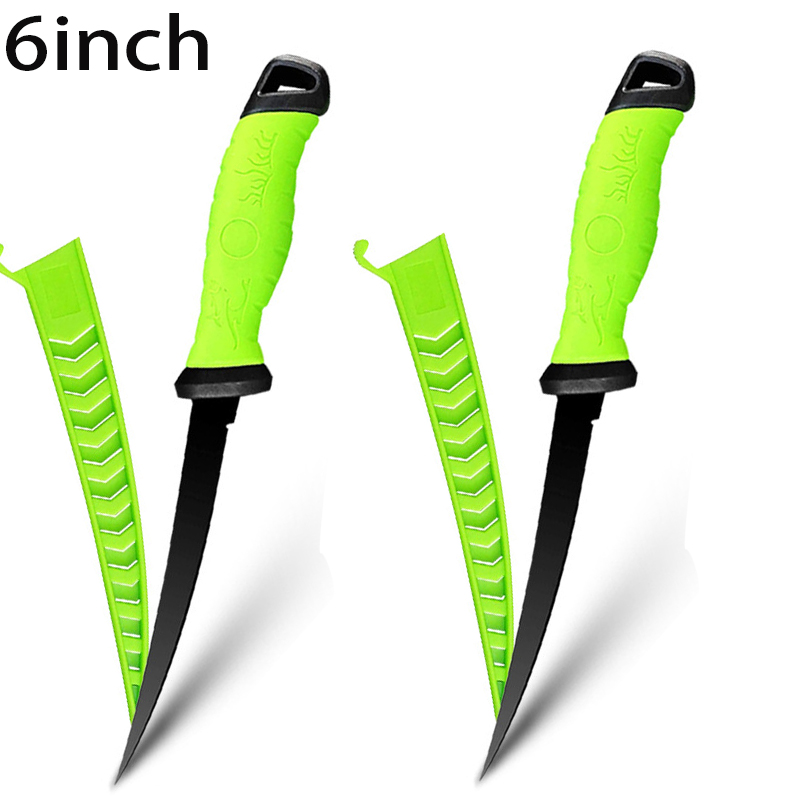 Cuchillo de deshuesado de filete de acero inoxidable para pescado, cuchillo de carnicero, cortador de frutas y verduras, cuchillos de cocina para cortar pescado: Grey