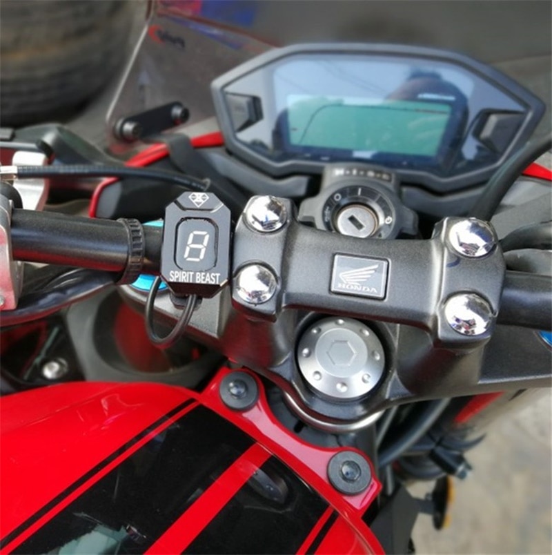 Speed Motorcycle Digital Display Motorcycle 1-6 Level Ecu Plug Mount Speed Gear Display Indicator Waterproof NC700S X NC750 CB40