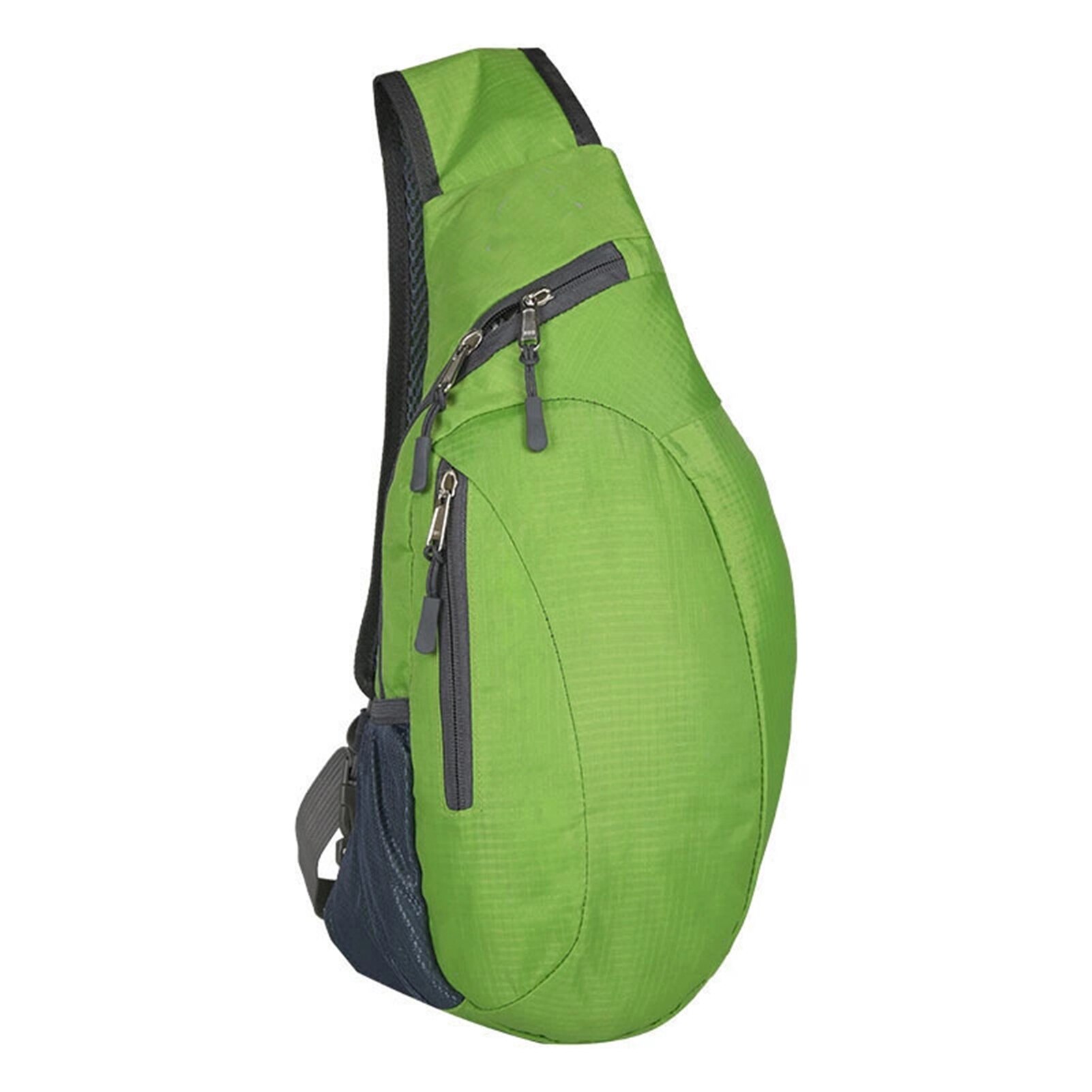 Unisex Chest Bag Pack Waterproof Travel Sport Nylon Crossbody Shoulder Sling Bags Men Women PUZ777: Green