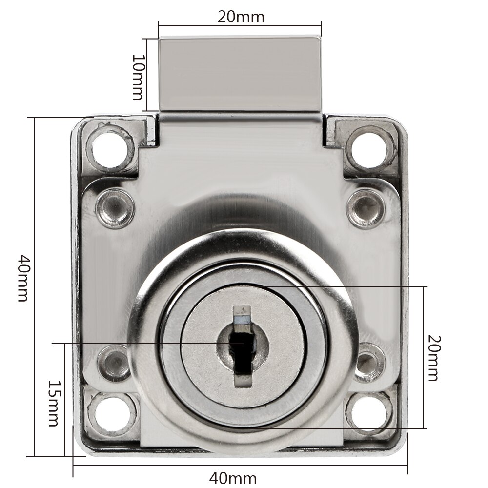 138-22 High-grade Desk Drawer Lock Wardrobe Furniture Cam Locks Child Safety Doors Lock Cabinet Anti-theft lock