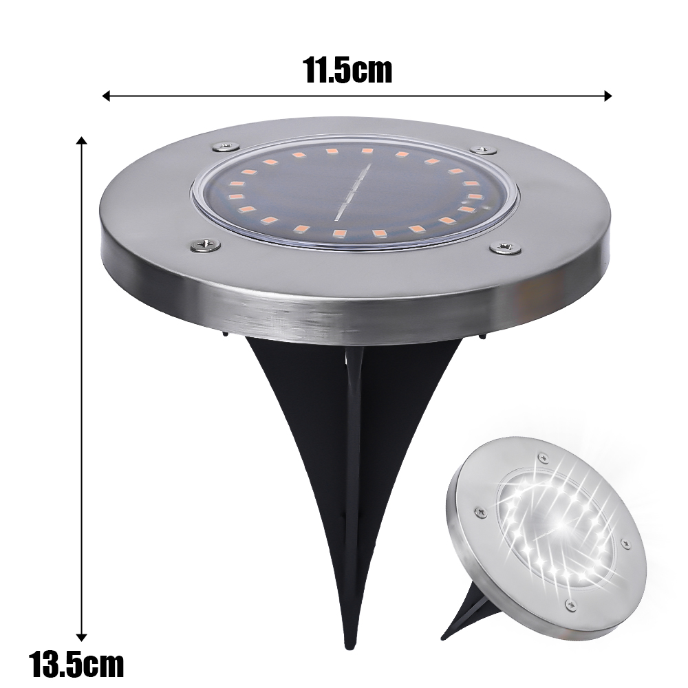 Gizmo solar tuinverlichting - zonne-energie - 2 stuks