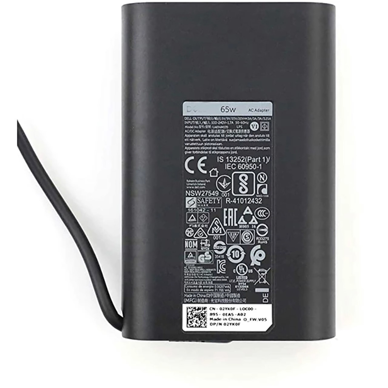 65W USB-C typu C zasilacz do laptopa ładowarka do DELL XPS 13 7390 7389 9370 9380 Notebook