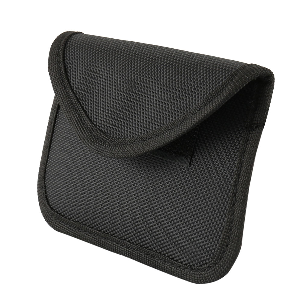 Pochette à clé de voiture, protection RFID électromagnétique, étui de protection pour clé de voiture, couvercle de blocage, sac de télécommande multifonction