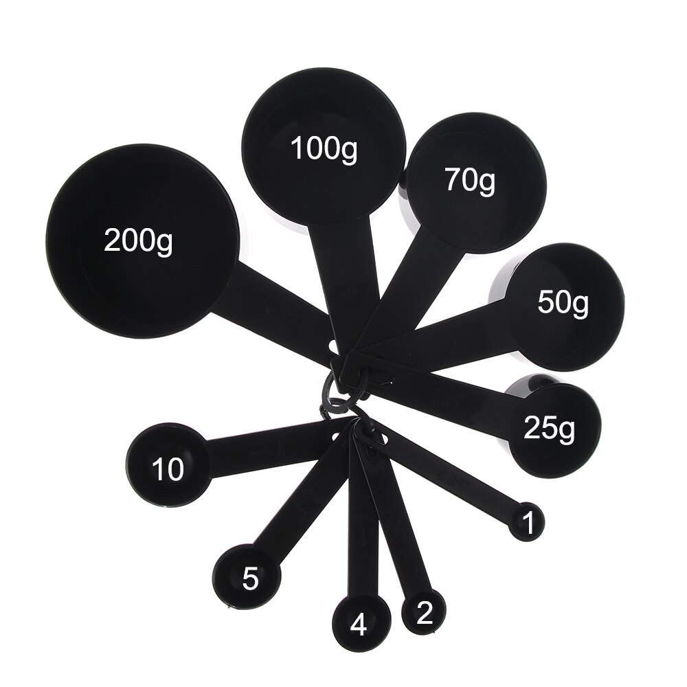 1PC Kitchen Measuring Spoons With Scale Plastic Measuring Cup Flour Scoop Household Cups Baking Supplies Cooking Gadgets