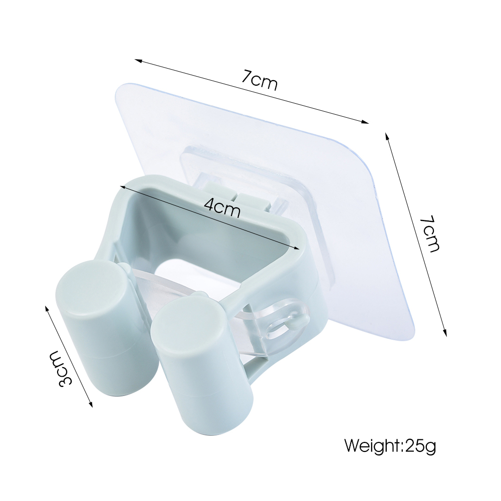 Keuken aan de muur gemonteerde dweilrekken houder borstelhanger badkamer opbergorganizer opberghaken houders keukengereedschap: Grijs