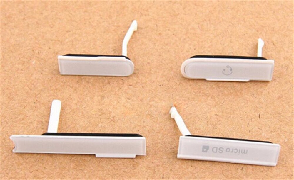 Tapa de tarjeta SD + puerto HDMI + tapa de puerto USB + conector de auriculares, cubierta antipolvo para Sony Xperia Z C6603 L36h, novedad de 100%
