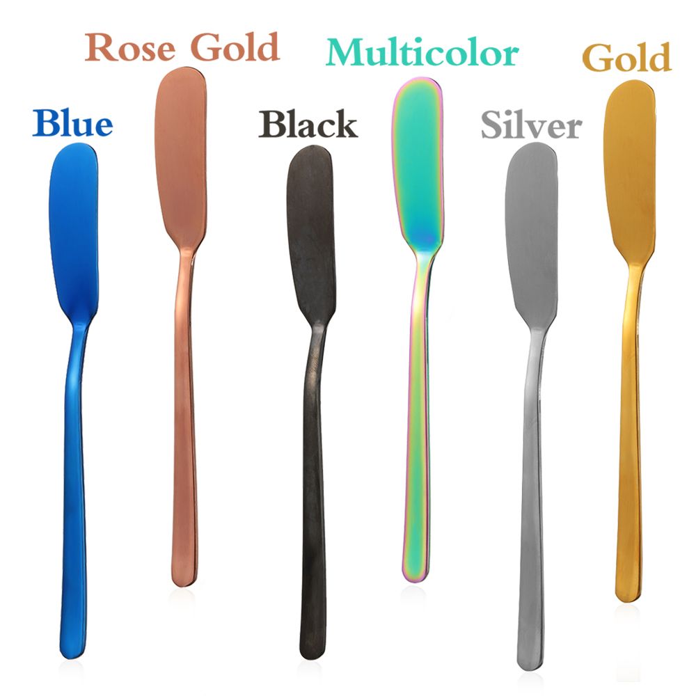 Polishing Butter Knife Stainless Steel Creativity Tableware Decorating Knife Jam Knife Spatula