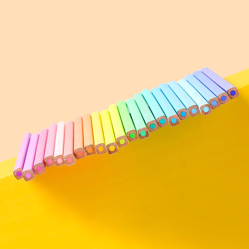 Marco Pastel Kleur Potloden Vierkante Vorm 12/24 Andstal Kleuren Potlood Lapis De Cor Professionele Gekleurde Potloden Voor School