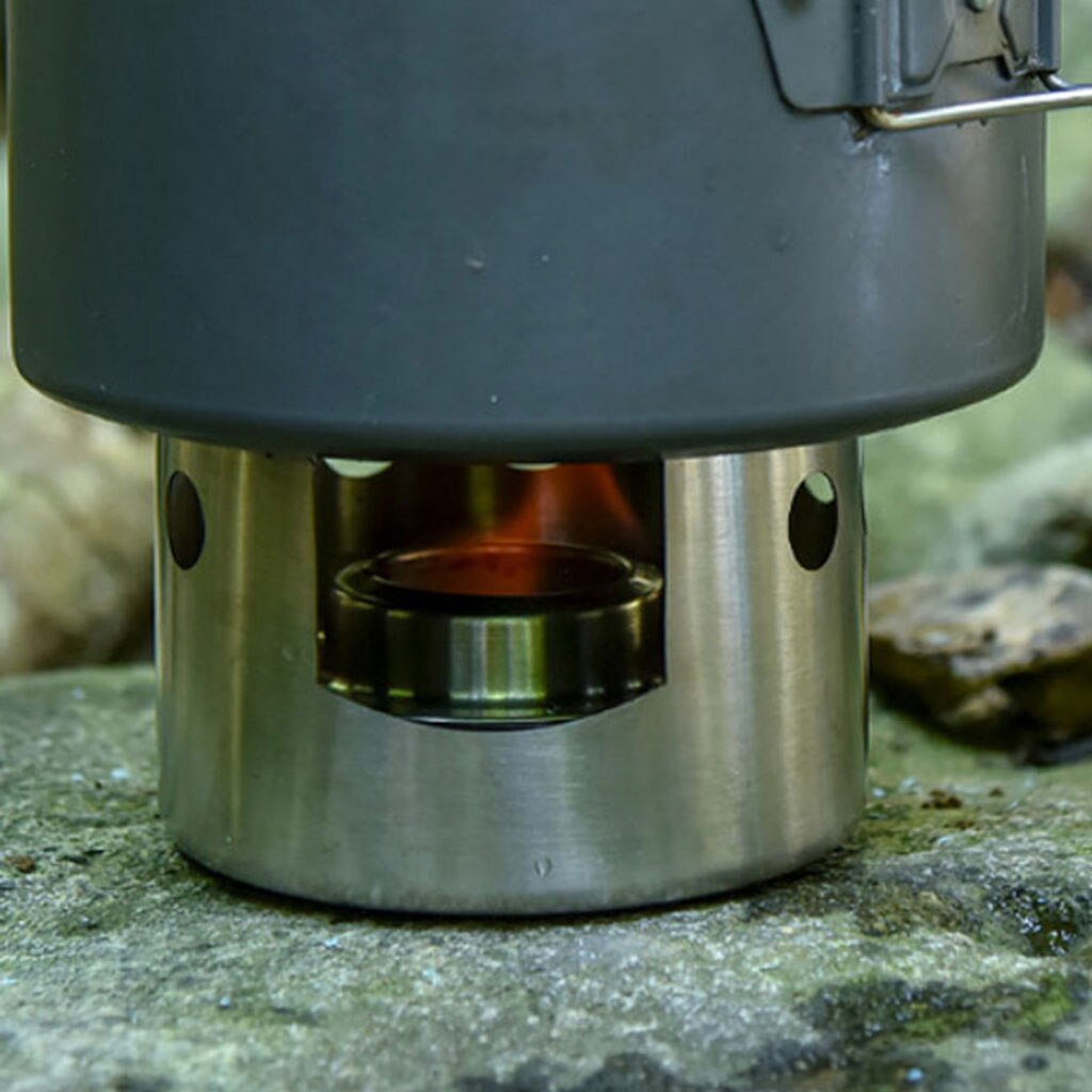 Outdoor Stove Windscreen, Camping Stoves Windshield , Lightweight Spirit Burner Windshield - Multifunction Stand