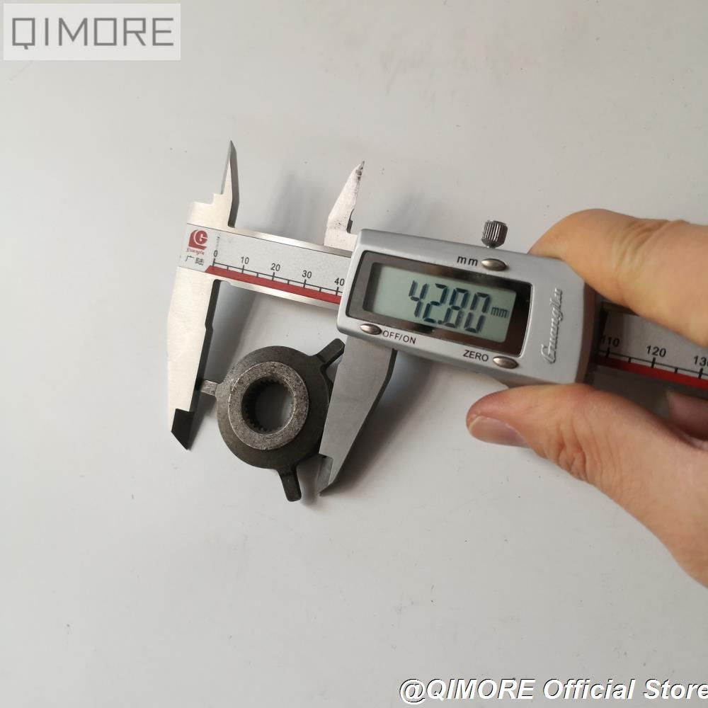 Engranaje de trinquete de arranque/engranaje del ventilador del variador para ciclomotor de Scooter de 4 tiempos ATV GY6 50 60 80 139QMB 147QMD