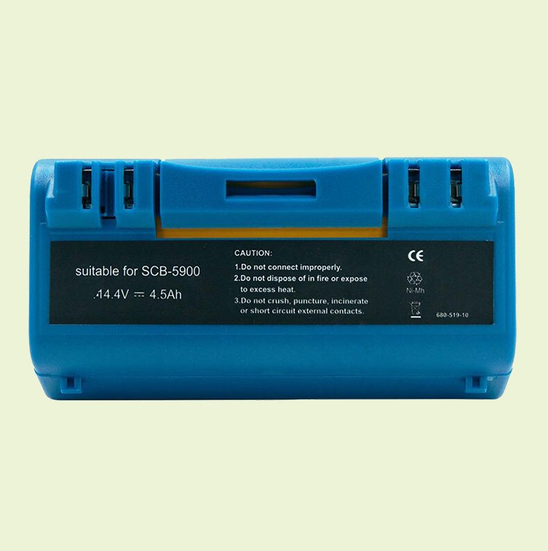 Replacement Rechargeable Battery for iRobot Scooba Vacuum 340 34001 350 380 385 390 5800 5900 6000 14.4V 4500mAh Nimh