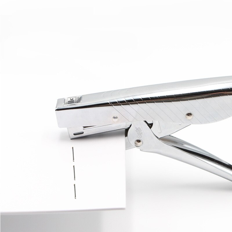 Metal Stapler 20 Sheet Paper Stapler Stationery Office Hand Plier Stapler Binding Machine Mini Stationery Supplies Set