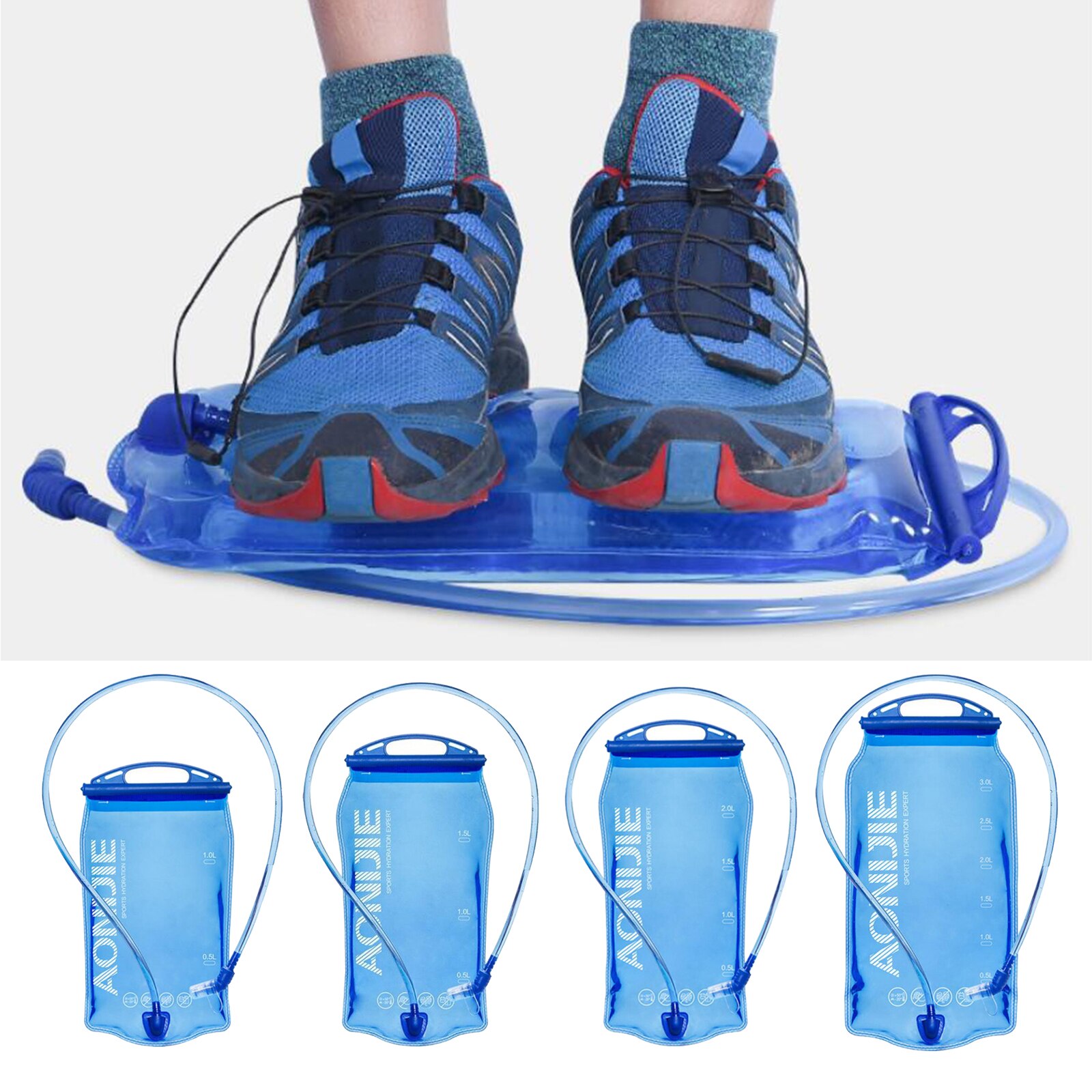 Hydration Bladder 1/1.5/2/3 Liter Water Bladder, Safe Water Reservoir Leak Proof