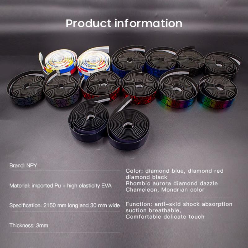 NOZAKI NPY Biking Bike Handlebar Strap Bicycle Anti-slip Bar Tape Damping Shockproof Cycling Road Bicycle Race Bike Parts
