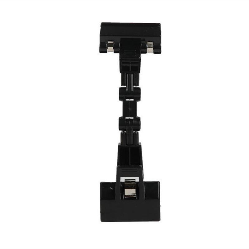 -skruer avgjort plast pop skilt kort display klipp prislapper holder svart etikett holder klemme skilt display: Svart