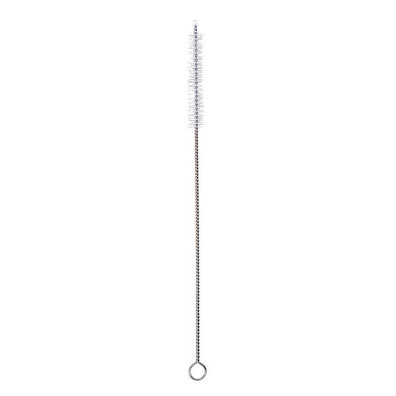 1pc Straight Simple Wedding Pure Color Pyrex Glass Drinking Straw Flat Birthday Reusable Party 20cm 9 Color: 1