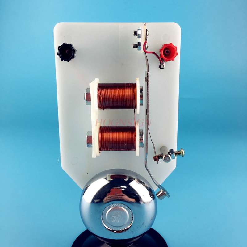 Gimnazjum fizyka/sprzęt eksperymentalny/elektromagnetyzm/dzwonek elektryczny