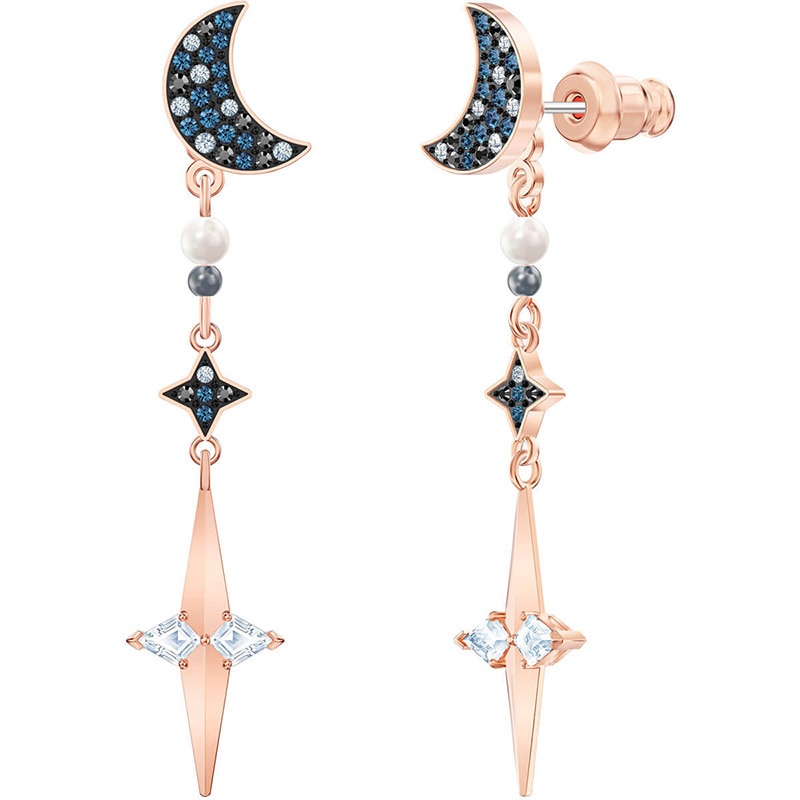 Ladies Jewelry SWA SYMBOLIC Series suit Jewelry Set Lady Earring Necklace And Bracelet Jewelry: 5489533
