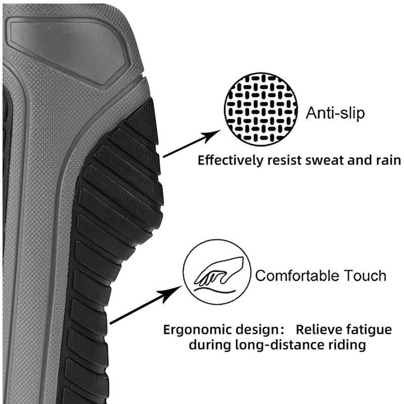 1 Paar Fiets Grips Mountainbike Handvatten Mtb Grip Tpr Rubber Shockproof Anti-Slip Fiets Stuur Grip Fiets Deel accessoires