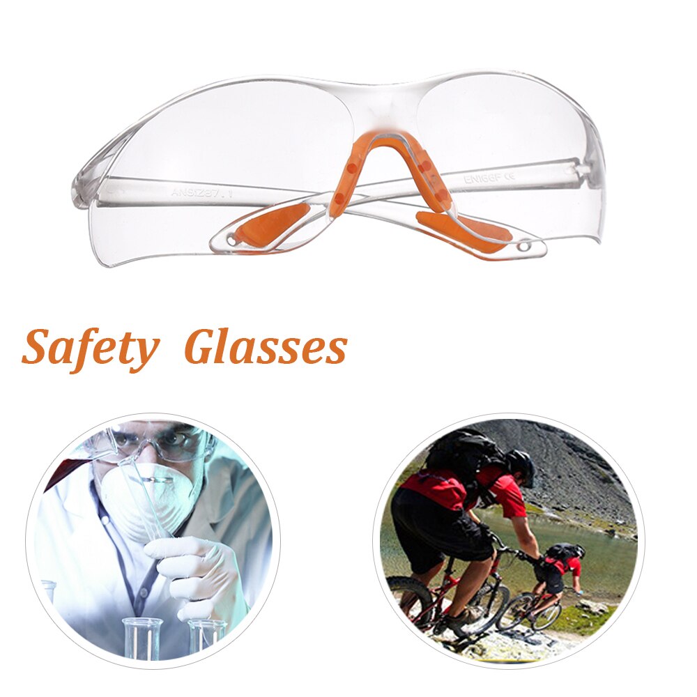 Gafas de protección ocular para motocicleta, antigolpes, a prueba de viento, antisalpicaduras, accesorios para gafas