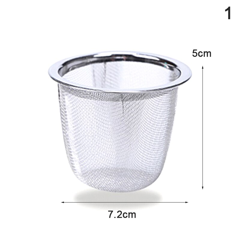Reusable Stainless Steel Mesh Tea Infuser Strainer Teapot Tea Leaf Spice Filter Drinkware Kitchen Accessories Diameter 5-7.8CM: A1