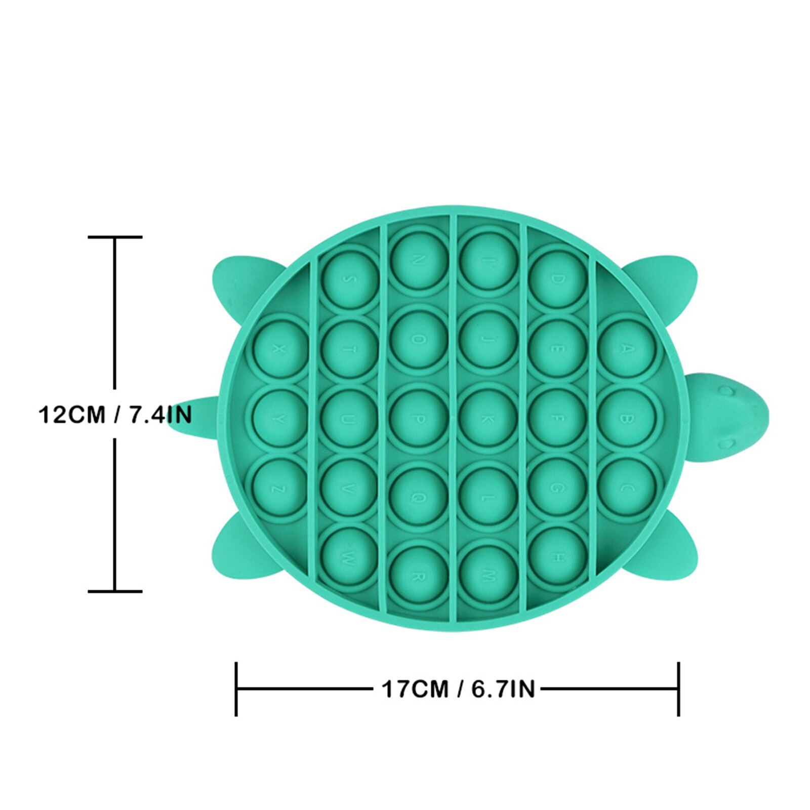 Push Pops Bubble Sensory Toy Autism Special Needs Stress Reliever Helps Relieve Stress and Increase Focus Soft Squeeze Kid Toys: H