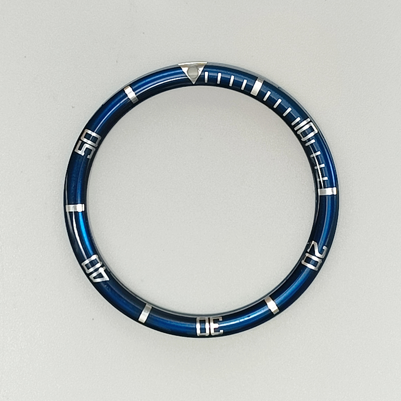 SKX007 résine aluminium lunette insérer convient SKX007 SKX009 SRPD boîtier de montre 38mm x 31.5mm hommes montre-bracelet pièces de réparation accessoires