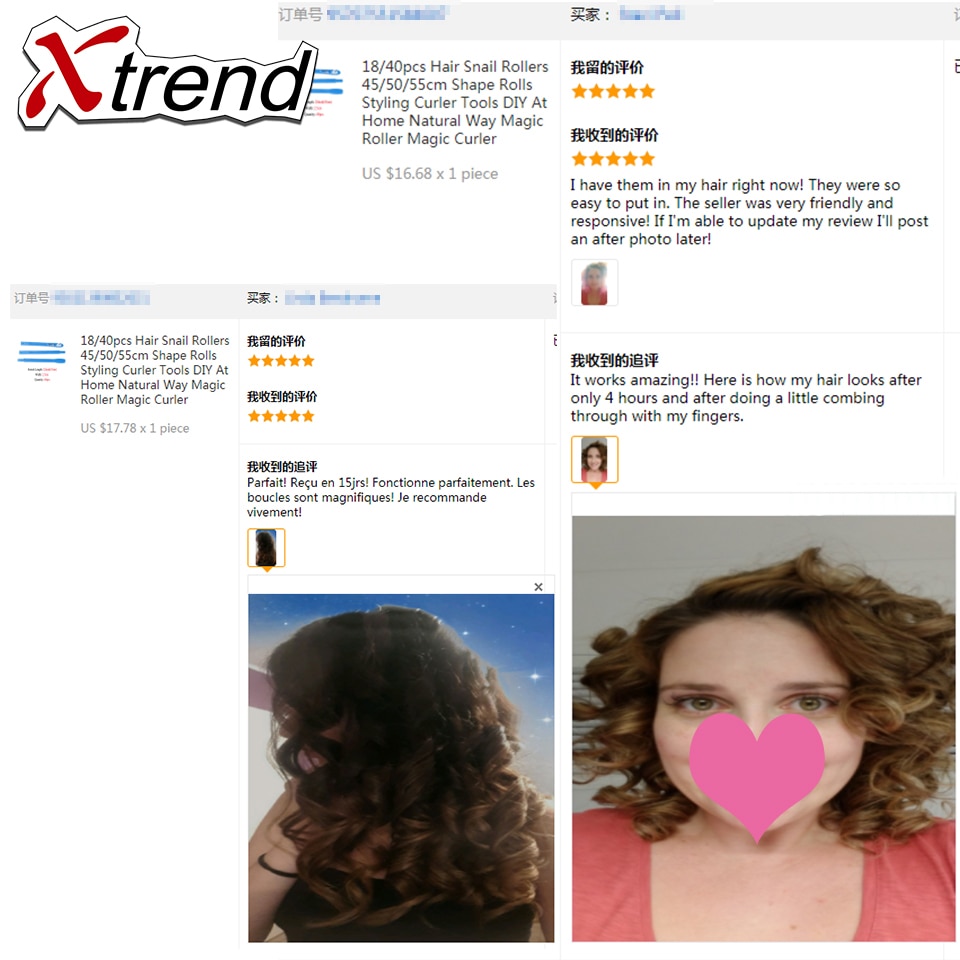 20 PCS/40 PCS Soft Hair Curler Rollers Curl Hair Bendy Rollers DIY Krultangen Tool Styling Plastic haar Curling