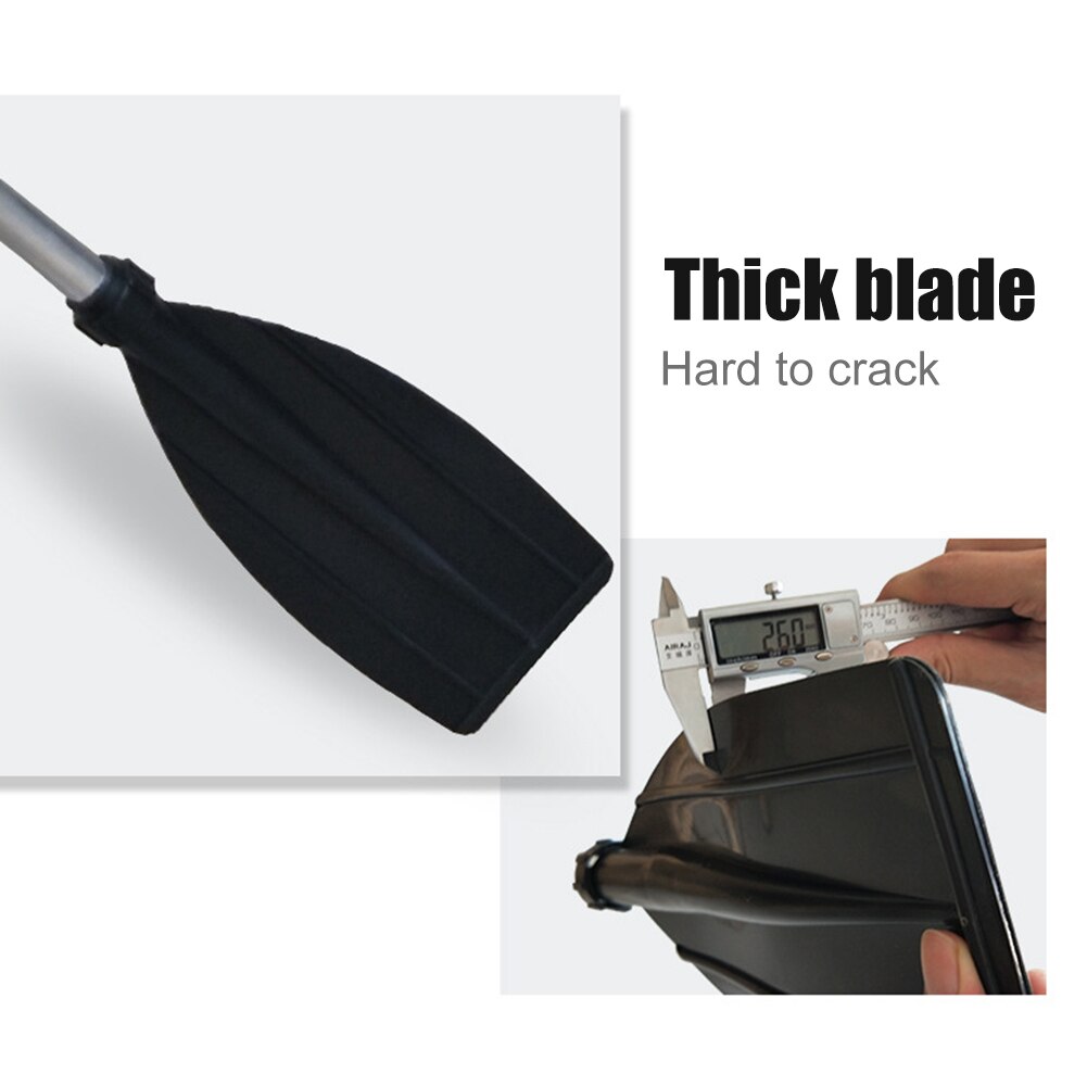 2 Stuks Aluminium Boot Peddels Sterke Uitschuifbare Roeispaan Afneembare Quick Release Surfen Peddel Kanoën Roeispanen Varen Accessoires