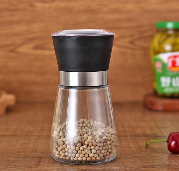 Stainless steel burr grinder mini coffee grinder upgrade chestnut aluminum manual coffee grinder MJ803: E