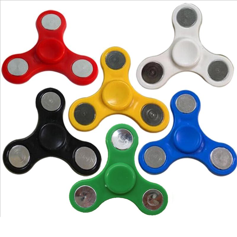 Plastic Hand Spinner for Autism and ADHD Finger Tri-Spinner Fidget Toys