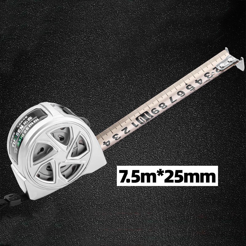 Portable Steel Measuring Tape Measure Hand Tools Woodworking High Retractable Ruler Scalable Measuring Tool Tape 3m 5m 7.5m 10m: F